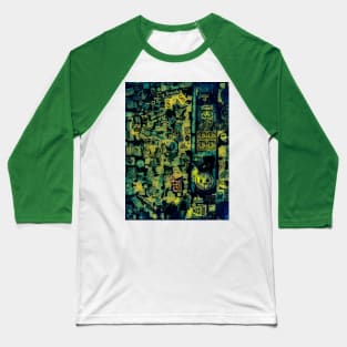 Acid Green Street Stickers NYC Baseball T-Shirt